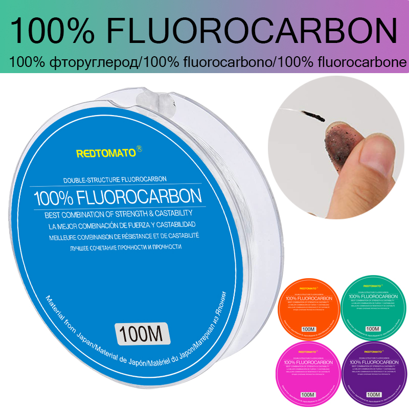 Fluorocarbon Line - 100m 100% Real Fluorocarbon Fishing Line