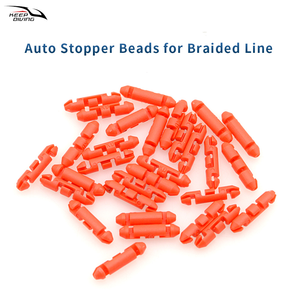 30 PCS Auto Stopper Beads For  - Fishing Line Winder ulasan dan harga