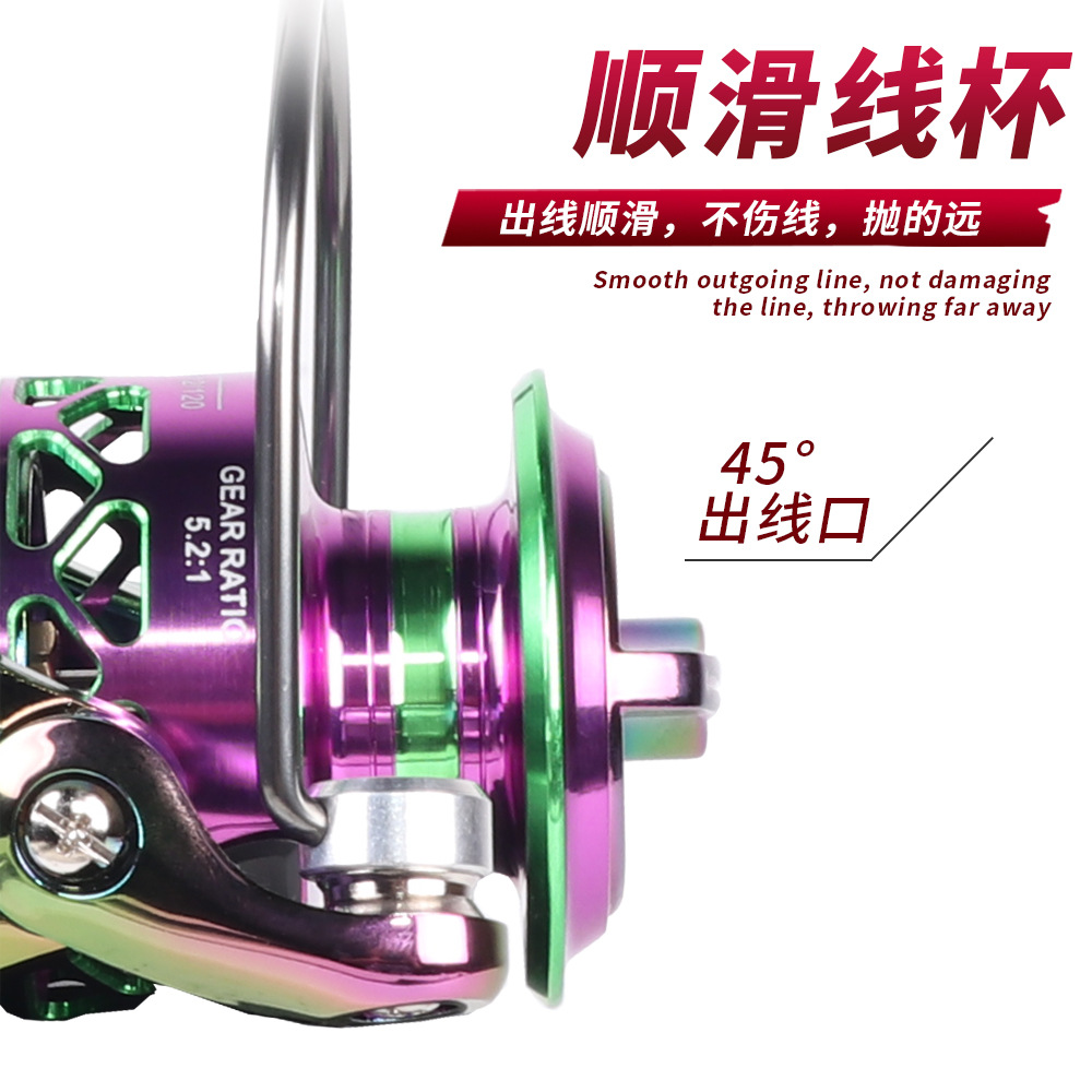 Zero Gap Colorful Metal Spinni - Ice Fishing Line ulasan dan harga