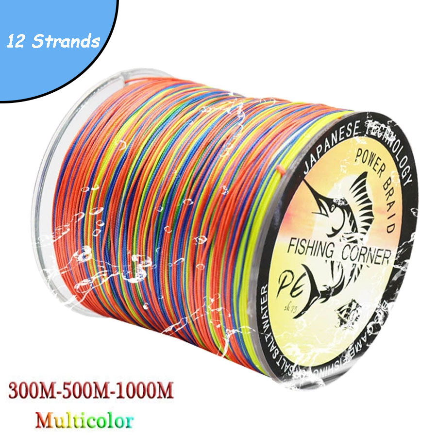 12 Strands Braided Fishing Lin - Ice Fishing Line ulasan dan harga