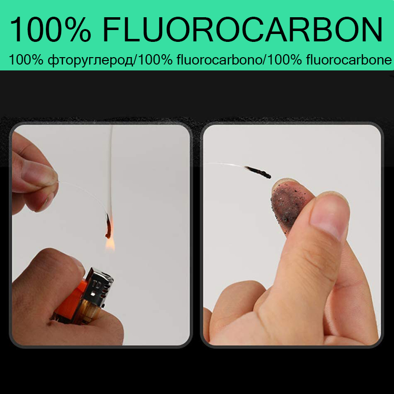 100m 100% Real Fluorocarbon Fi - Fluorocarbon Line ulasan dan harga