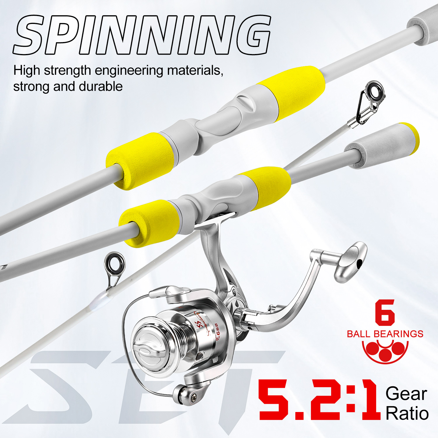 Sougayilang 2section Spinning  - Fishing Line Spooler ulasan dan harga